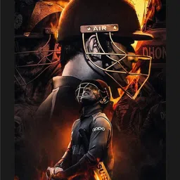 jog craft ms dhoni photo, dhoni photo, mahi photo frame Digital Reprint 10 inch x 14 inch Painting-picture-19