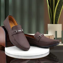 wugatti 100% Pure Leather Stylish Partywear Premium Quality Standard Casual Loafers For Men-picture-25