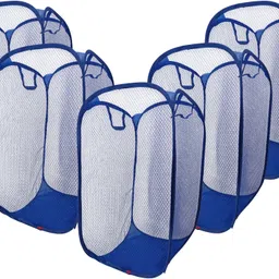 45 L Blue Laundry Basket-image-11