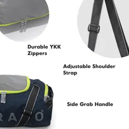 strabo 28 L Gym Duffel Bag - weekend - Silver image 5