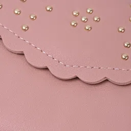 houseofcommon Casual, Formal Peach Clutch image 5