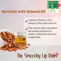 boroline BO LIPS GIFT BOX | 24 Hrs Mosturize, Smoochy Lip Balm, Flavoured Chocolate, Strawberry, Vanilla image 4