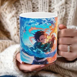 urchin Demon Slayer mug, Demon slayer printed mug, Anime mug 17 Ceramic Coffee Mug-picture-24