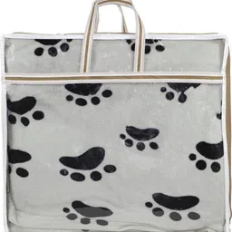 CHAMPARAN Non Woven Transparent Blanket Bag/Blanket Cover Cotton Laundry Bag-image-39