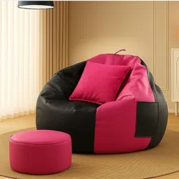 anushka luxury lab 4XL Tear Drop Bean Bag Cover (Without Beans) image 2