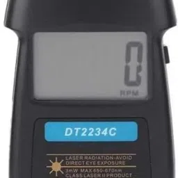 Anmol DT-2234C Non Contact Tachometer RPM Meter Rotation Speed Laser Type Digital Tachometer-image-90