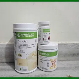 herbal nutrition life HERBALIFE VANILLA SHAKE PROTEIN 200GM KASHMIRIAFRESH Protein Shake-picture-30