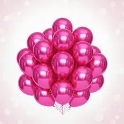 shreeshyamenterprises Solid 50 Pcs Chrome Metallic Balloons for Birthday Baby Shower Anniversary Decoration Balloon-picture-15