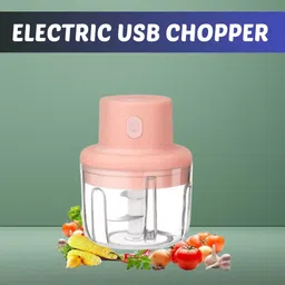 clairbell Chopper (Electric Rechargeable Chopper) for Kitchen Vegetable Garlic Onion E390 Electric Vegetable & Fruit Chopper-picture-17