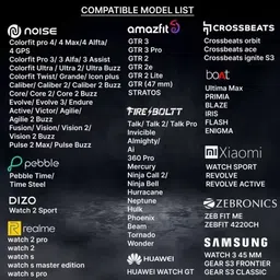 Like Star 22mm Soft Strap (compatible Watch List In Description & Photo) 22 mm Silicone Watch Strap image 2