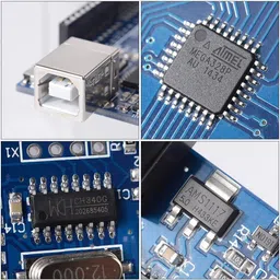 beydest UNO R3 SMD Board compatible with Arduino | Development Board with USB cable Electronic Components Electronic Hobby Kit image 4