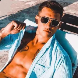 rich club UV Protection Retro Square Sunglasses (54) image 5