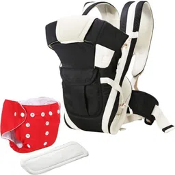 ocean count Reusable Cloth Diaper With White Insert Pad & 4-in-1 Positions Baby carrier Bag Baby Carrier-picture-26