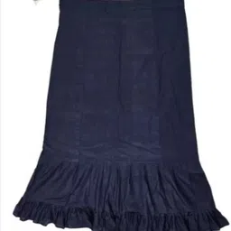 house of common Navy Blue & First Peach Combo Pure Cotton Petticoat image 2