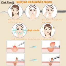 koccido Stainless Steel Blackhead Remover Needle image 5