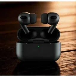 techio AirPods TWS (Black Pro Heavy)_15 Bluetooth Headset image 3