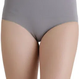 zivame Women Hipster Grey Panty image 1