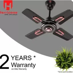 herrricane Snow Decorative Body 24" HIgh Speed Anti Dust Energy Saving 4 Blade Ceiling Fan with 24 Months Warranty Ultra High Speed 600 mm Ceiling Fan image 4