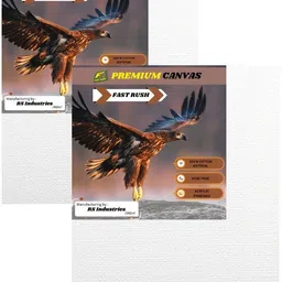 fast rush Premium Canvas Board 2(8x10) Canavs pennel Cotton Soft Touch Acrylic Primed Board (Set of 2) image 1