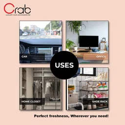 crab Serene Scent Premium Luxury Perfume Long-Lasting Fragrance for Car, Home,Office Spray image 4