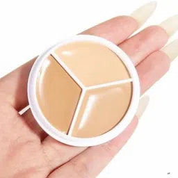 morbee 3-in-1 Full Cover Concealer Makeup Palette Cream c3 Concealer image 4