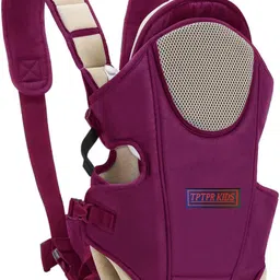 ctm exports TPTPR-KIDS Adjustable Baby Carrier Bag ( PURPLE CREAM, Front carry facing in) Baby Cuddler image 3