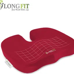 longfit Non-Slip Orthopaedic Coccyx Cushion for Car and Wheel Chair Washable Cover Back Support-picture-24