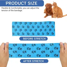 maycreate Non-woven Compression Pet Bandage image 3