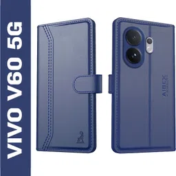 aibex Flip Cover for Vivo T4 Pro 5G / Vivo V60 5G| Premium Leather Finish | Magnetic Closure |Kickstand Feature-picture-18