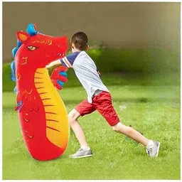intelligent Inflatable Hit Me Dragon Self (IND*8523) Balancing Toy Inflatable HitMe Toys image 5
