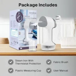 homebasic Vertical & Horizontal Garment Steamer 1300 W Garment Steamer image 2