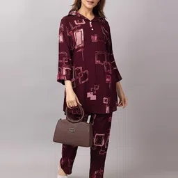 probasic Shirt Palazzos Co-ords Set-picture-27