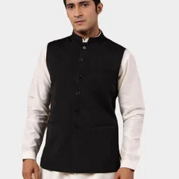 rocksy Solid Men Waistcoat image 3