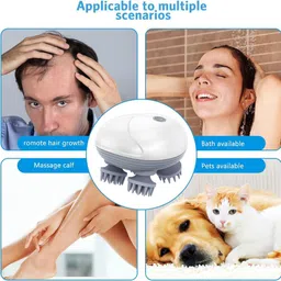 famos co Electric Head & Body MassaScalp Massager Machine for Pain Relief & Relaxation image 4