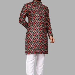 profisol Men Cotton Blend Kurta Pyjama Set-picture-14