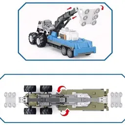 arizuul 1:43 Scale Friction Powered Airport Boarding Ladder Transportation Toy For Kids image 4