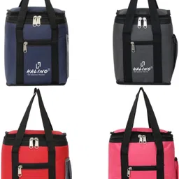 halino COMBO PACK OF 4 LUNCH BAG TIFFIN BAG PREMIUM QUALITY Waterproof Lunch Bag-picture-34