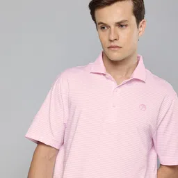 Puma Arnold Palmer Mattr Traditions DryCell Striped Polo Collar Golf T-shirt-picture-37