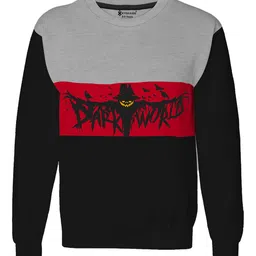 KYDA KIDS Boys Pure Cotton Black Printed Sweatshirt-picture-13