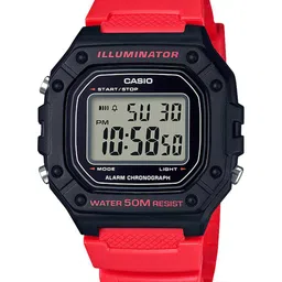 CASIO Youth Digital Men Black Digital Watch I111 W-218H-4BVDF-image-3
