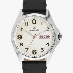 daniel klein Black/Off white Analogue Watch image 1