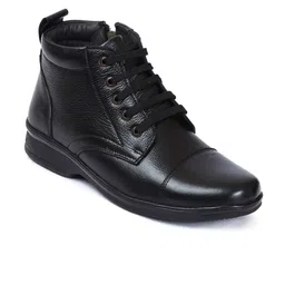 Zoom Shoes Men Leather Derbys Boots-picture-27