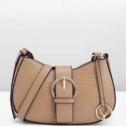 Allen Solly Animal Textured Structured Sling Bag-picture-28