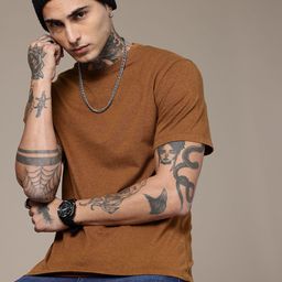 R.Code by The Roadster Life Co. Washed Effect Relaxed Fit T-shirt-picture-21