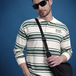 The Roadster Life Co. Striped Polo Collar T-shirt-picture-27