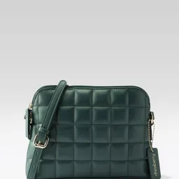 DressBerry Checked Structured Quilted Sling Bag-picture-16