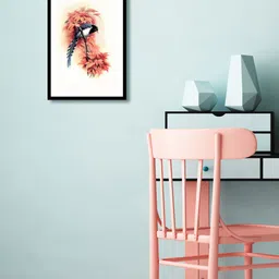 999Store Multicoloured Bird Wall Painting image 1