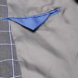 Park Avenue Super Slim Fit Checked Formal Blazer image 4