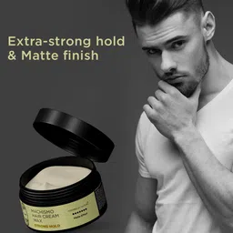 THE MAN COMPANY Machismo Strong Hold Cream Wax  100 g image 5