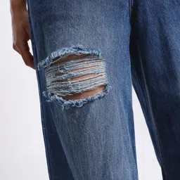 glitchez Women Luxe DriftBaggy Wide Leg Jeans image 4